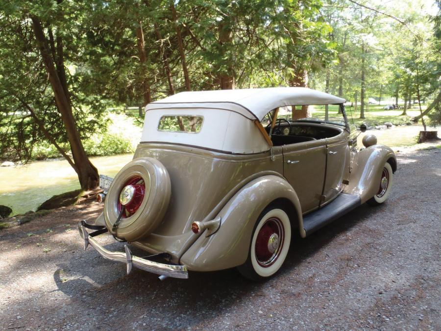  Ford V8 Model 48 DeLuxe Phaeton 1935 года  (фото 25 из 52)